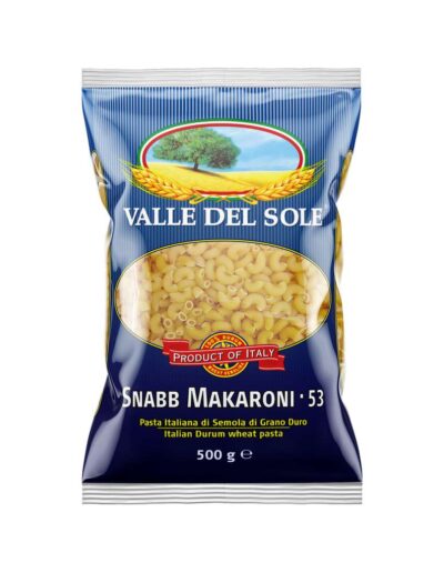 Valle-del-Sole-VDS Snabb Makaroni 53 500g