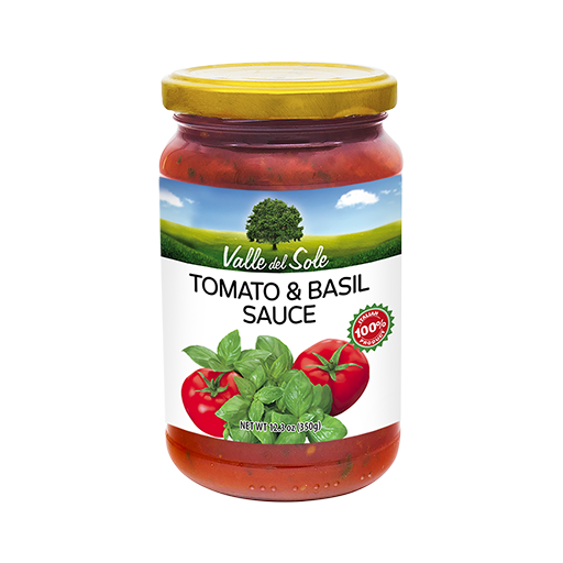 VDS Tomato and basil sauce 370g copy